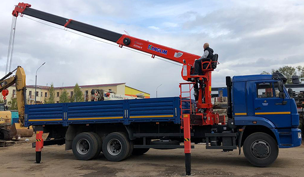 Кран-манипулятор Камаз  65117-A5 Kanglim KS 1256 GII