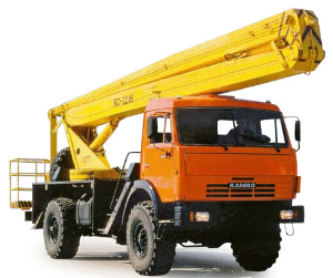 Автовышка КАМАЗ 28м